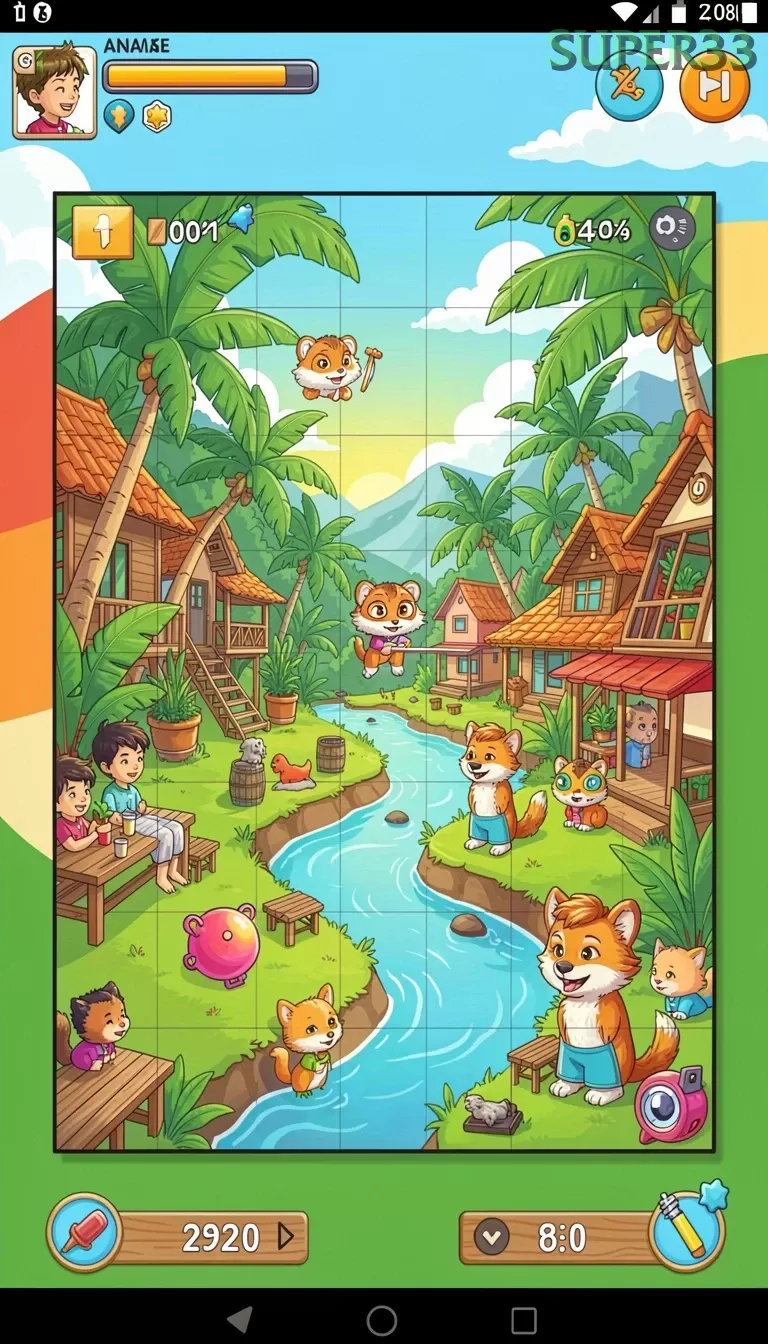 Cuplikan layar VGOWIN — aktivitas